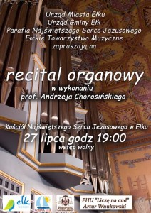 Koncert orgnowy 2014